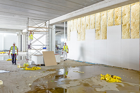 Cloisons en plâtre - entreprise de bâtiment à Lille