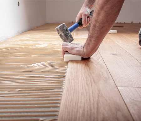 Pose de parquet à Tourcoing, Lille